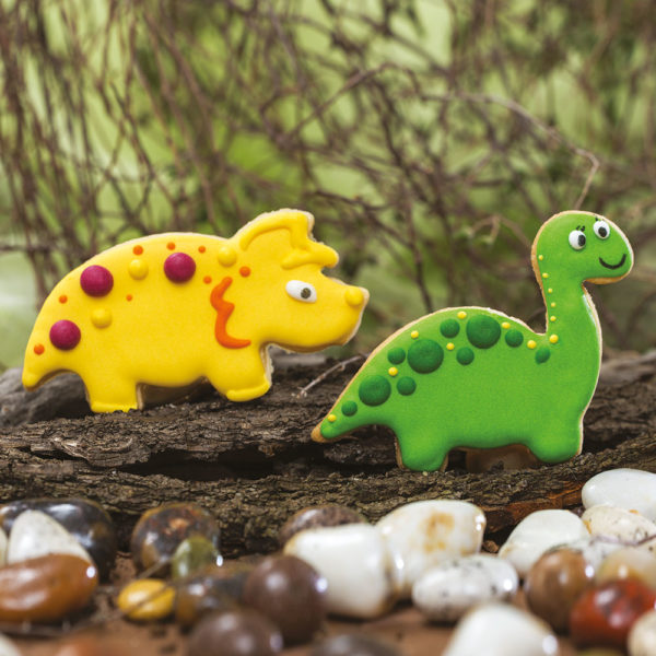 Plastični izrezivači za kekse, dinosauri - Slika 3