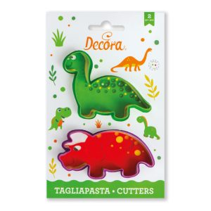 Plastični izrezivači za kekse, dinosauri