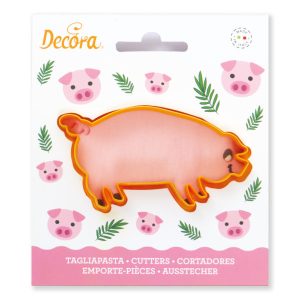 Plastični izrezivač za kekse, prase