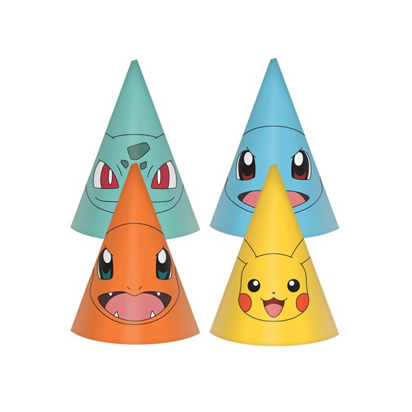 Party kapice POKEMON, 8 kom