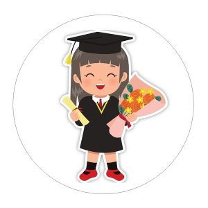 Jestiva pokrivka, okrugla, Diploma