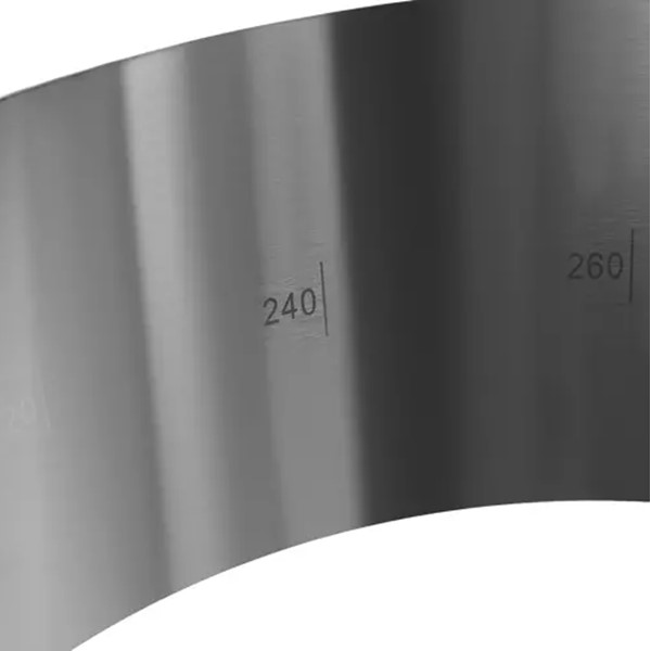 Rastezljivi obruč za torte Ø 16-30x12 cm - Slika 7