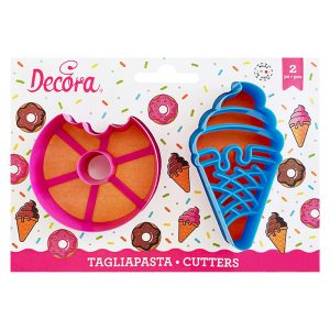 Plastični izrezivači za kekse, donut i sladoled