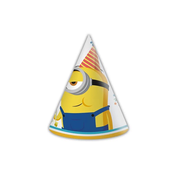 Party kapice Minions, 6 kom