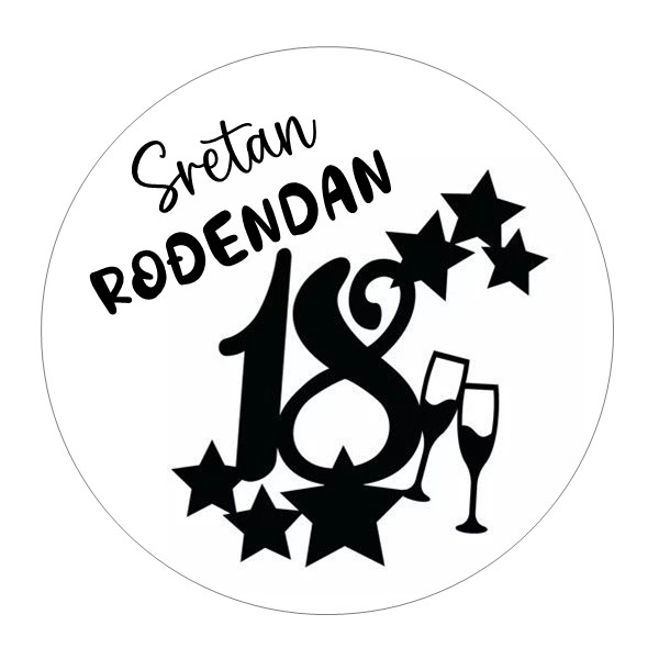 Jestiva pokrivka, okrugla, Rođendan