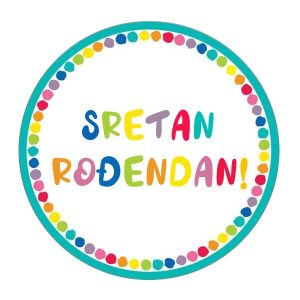 Jestiva pokrivka, okrugla, Rođendan