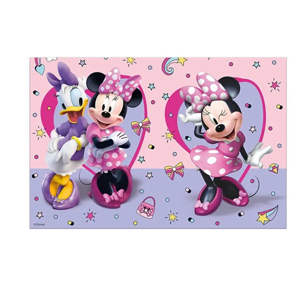 Rođendanski stolnjak Minnie Mouse, 120×180 cm