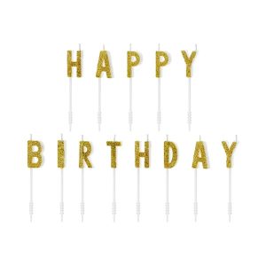 Rođendanske svjećice, Happy birthday