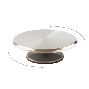 rotirajuci stalak za torte aluminijski