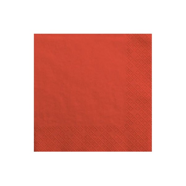 Party salvete crvene, 33x33 cm