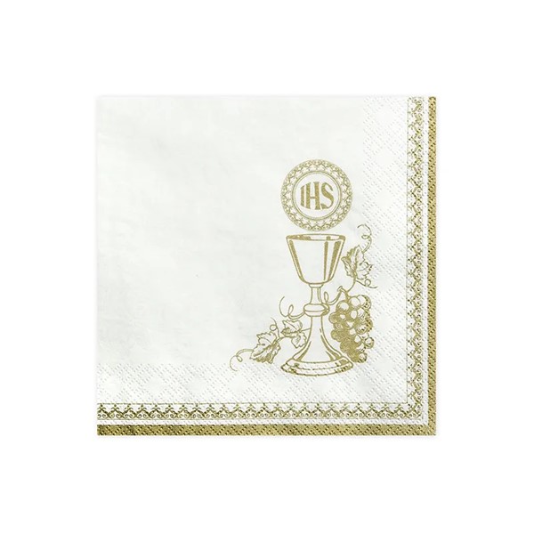 Salvete IHS 33*33 cm, bijele