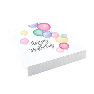 Party salvete, Happy Birthday, 33*33 cm