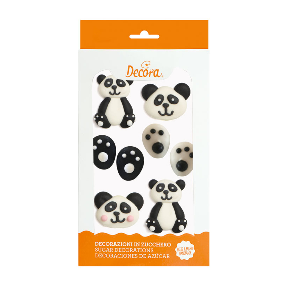 Šećerna dekoracija, panda