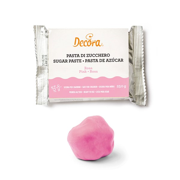 Ticino fondant šećerna masa ROZA, 250 g