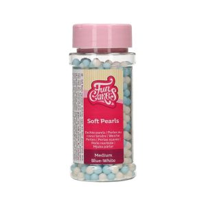 Šećerne perlice, plavo bijele, 60 g