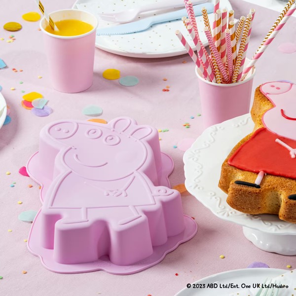 Peppa Pig, silikonski kalup za kolač - Slika 2