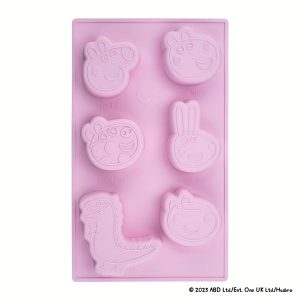 Peppa Pig, silikonski kalup za mini kolačiće