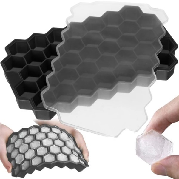 Silikonski kalup za led, saće - Slika 2