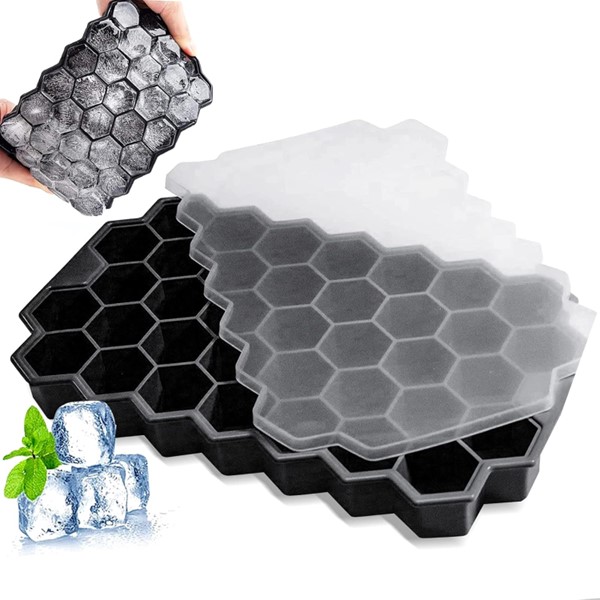 Silikonski kalup za led, saće - Slika 3