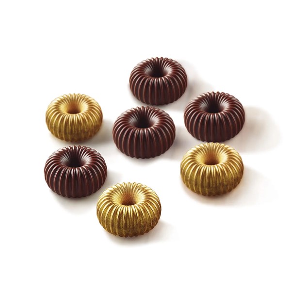 Silikonski kalup za praline CHOCO CROWN - Slika 3