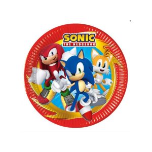 Party tanjur SONIC Super jež, 23 cm