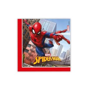 Party salvete Spiderman, 33*33 cm
