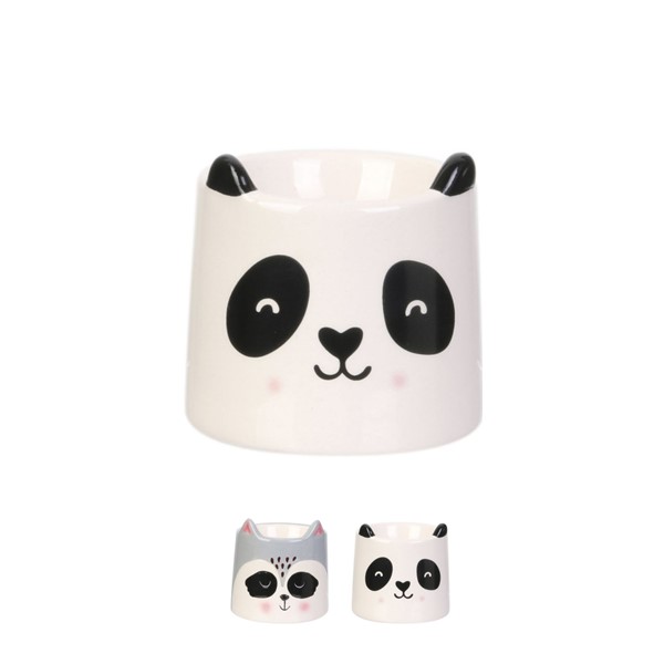 Stalak za jaje, panda i rakun