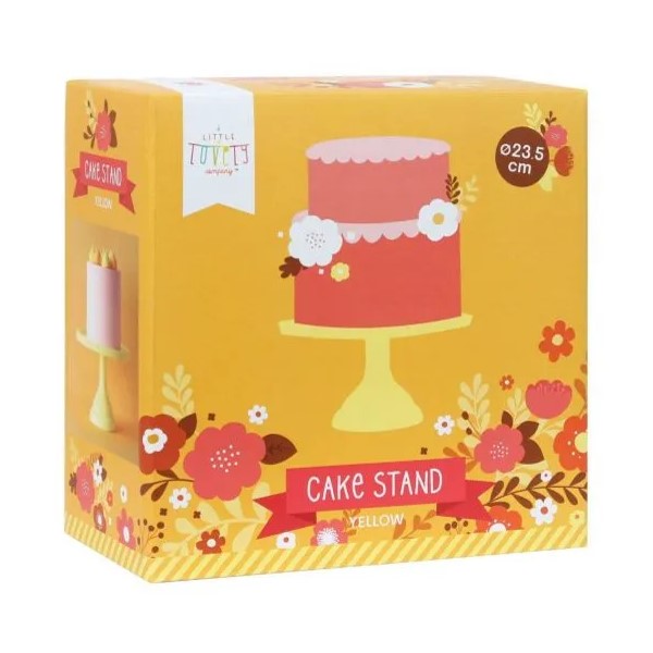 MINI stalak za torte, žuti - Slika 6