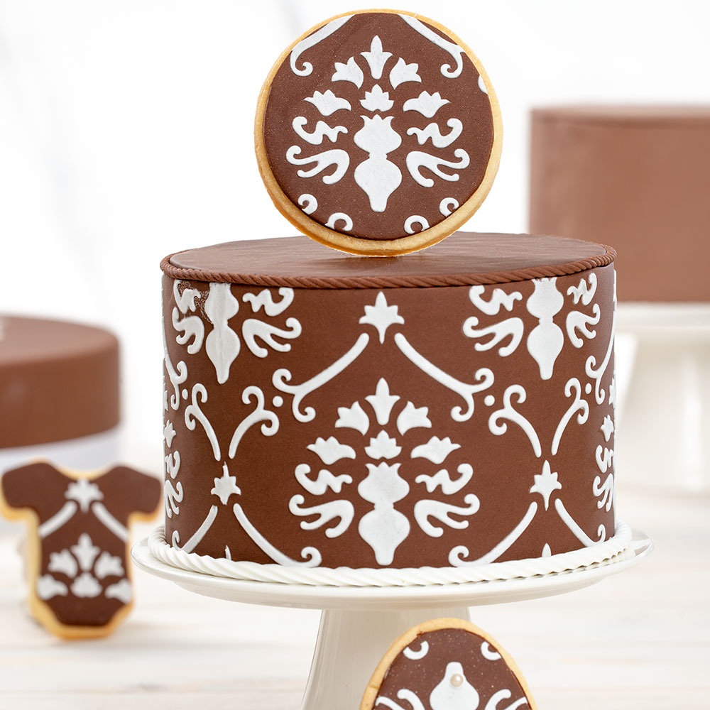 stencil sablona za torte kolace