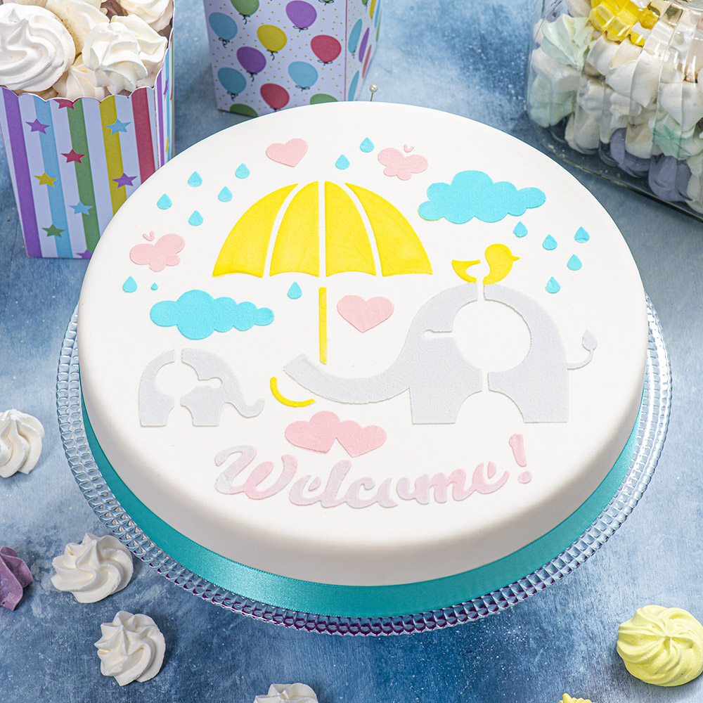 stencil sablona za torte kolace