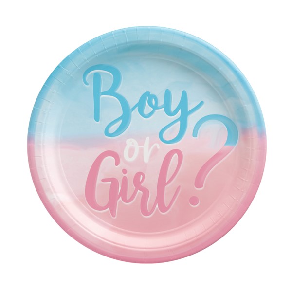 Party tanjur Boy ♡ Girl, 23 cm