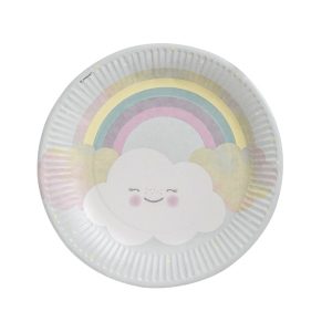 Party tanjur OBLAK I DUGA, 23 cm