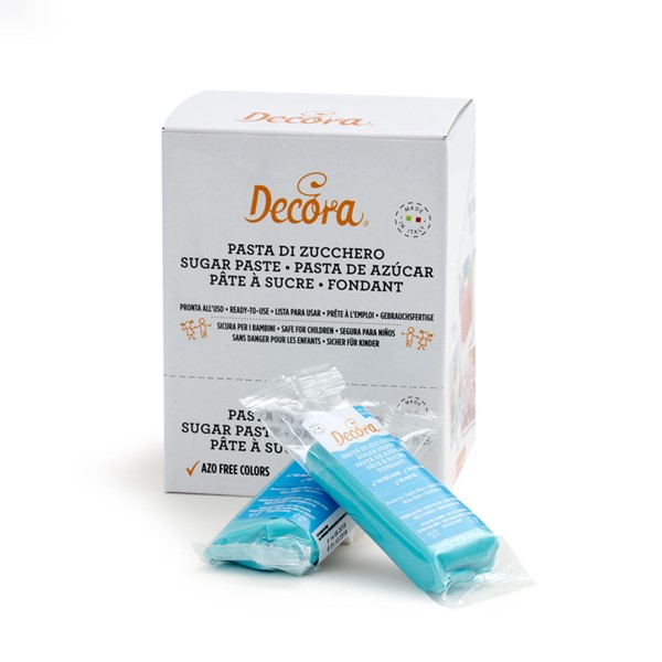 Ticino fondant šećerna masa, SVIJETLO PLAVA, 100 g