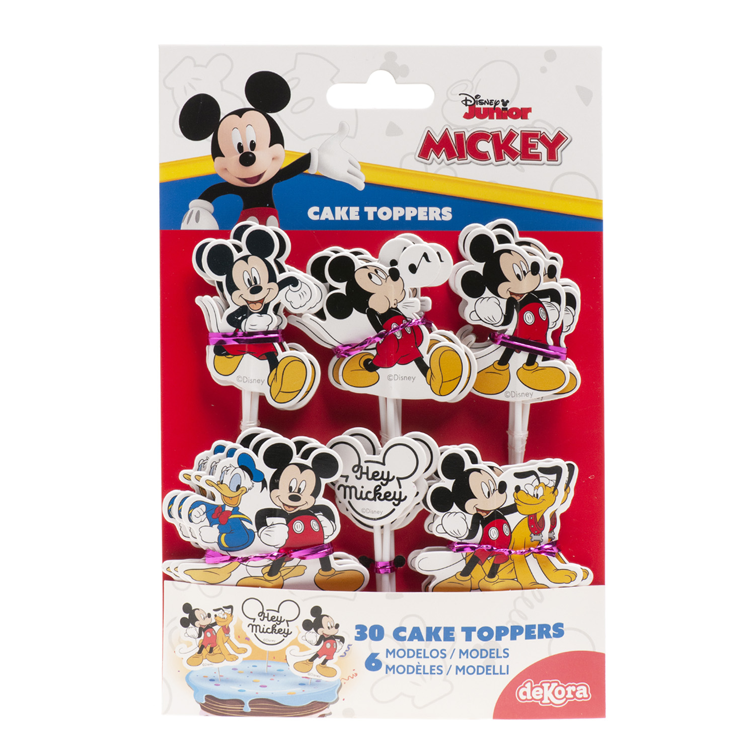 Papirnati topperi Mickey Mouse, 30 kom - Slika 3