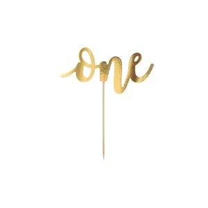 Topper za tortu 1. rođendan, 19 cm