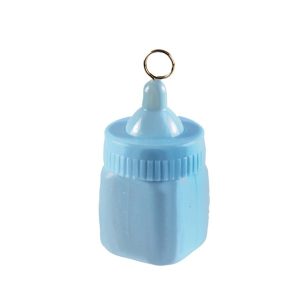 Uteg za balone Baby bočica, plava, 80 g