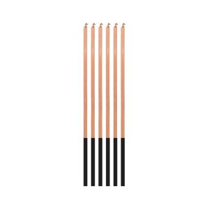 Visoke svjećice rose gold, 15 cm