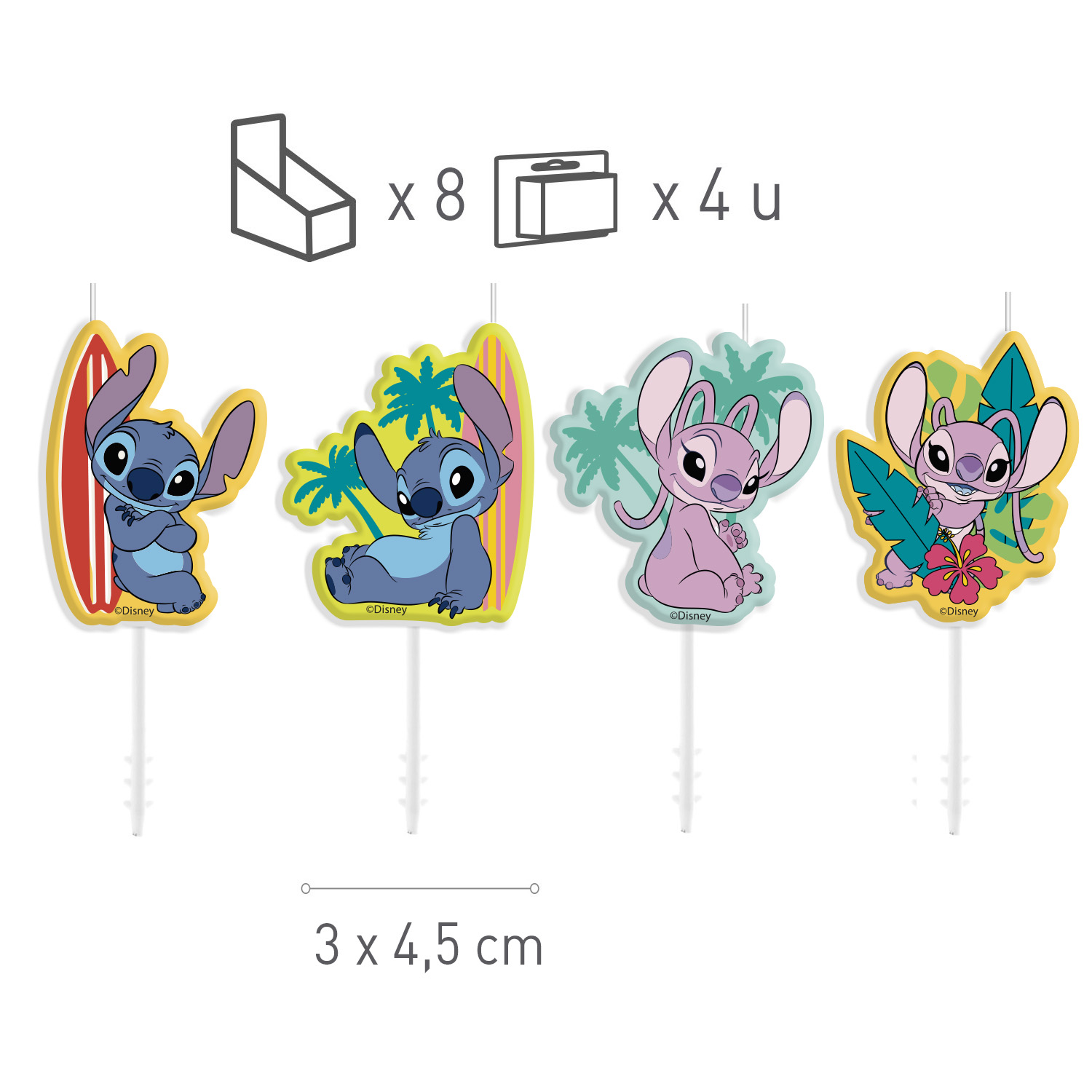 Rođendanske svjećice, Stitch - Slika 3