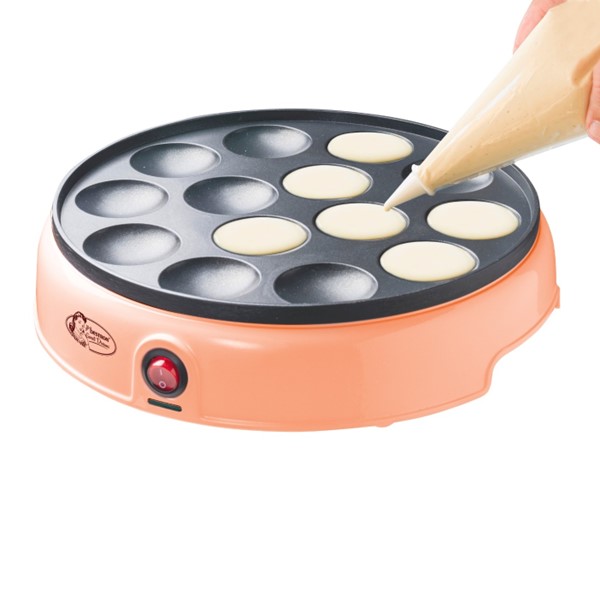 Pekač za mini palačinke/Poffertjes 800W, peach | Bestron - Slika 2