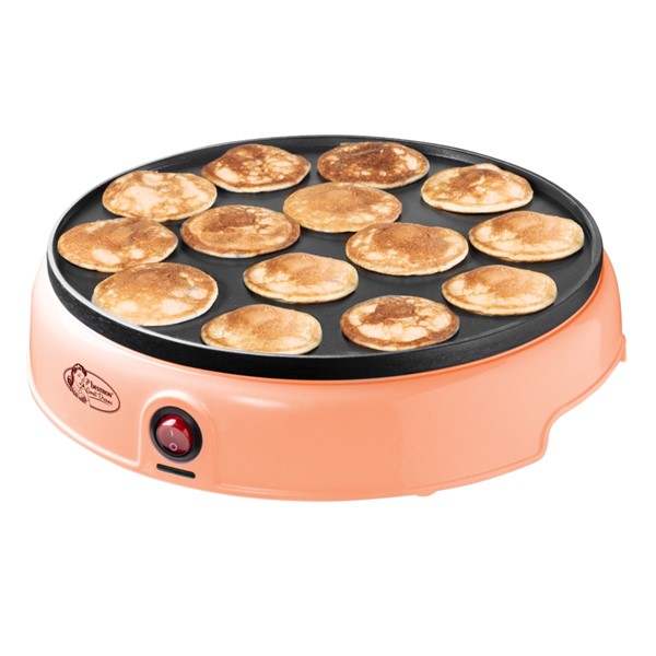 Pekač za mini palačinke/Poffertjes 800W, peach | Bestron - Slika 3