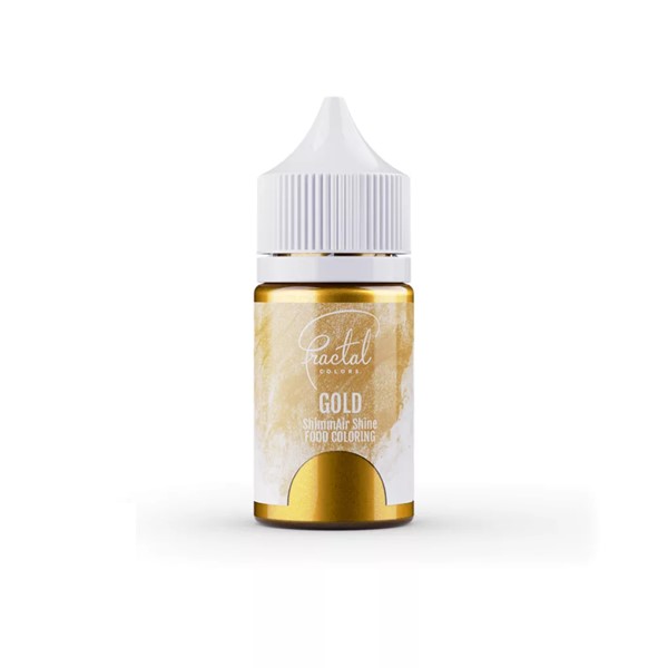 Airbrush boja za dekoraciju slastica, Gold