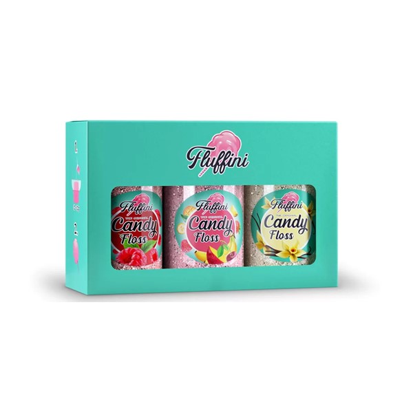 Aromatizirani šećer za šećernu vunu mix, 3 kom