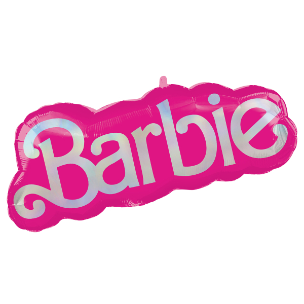 Folijski balon Barbie, 30x81 cm