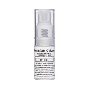 Glitter dust svjetlucavi prah, bijeli, 10 g