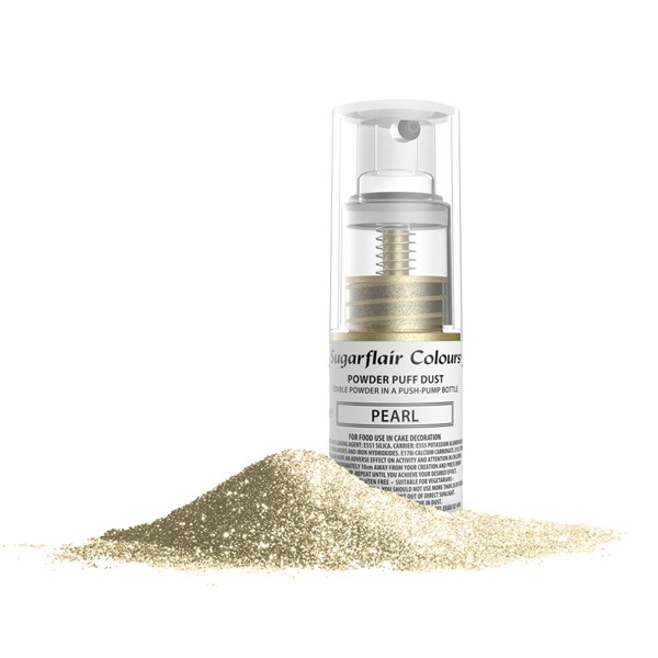 Glitter dust svjetlucavi prah, biserno zlatni, 10 g - Slika 5