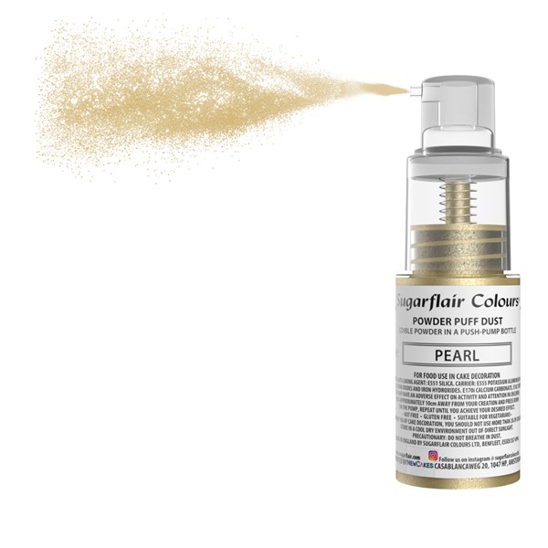 Glitter dust svjetlucavi prah, biserno zlatni, 10 g - Slika 2