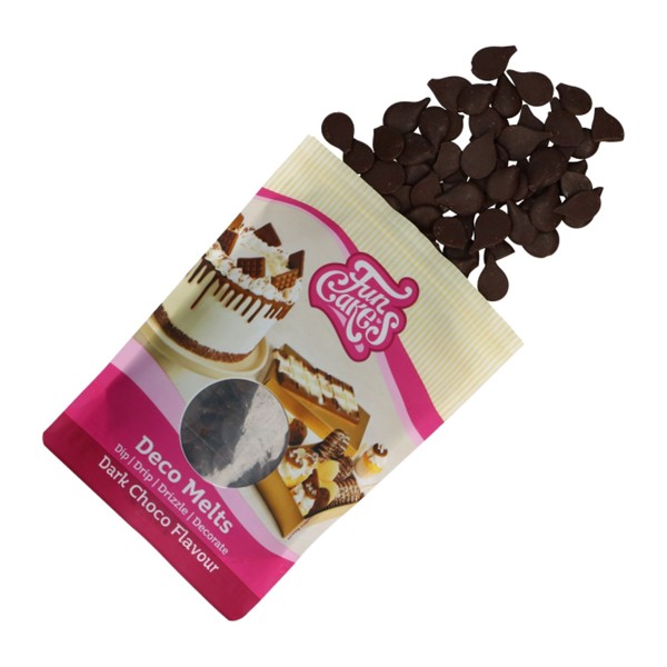 Deco Melts kapljice, okus tamne čokolade, 250 g