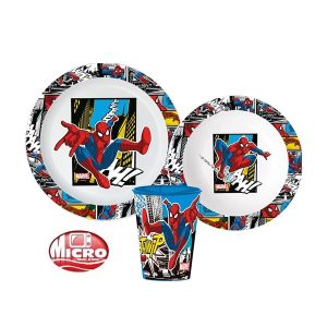 djecju set za jelo spiderman