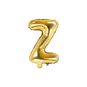 Folijski balon 35cm, slovo Z, gold