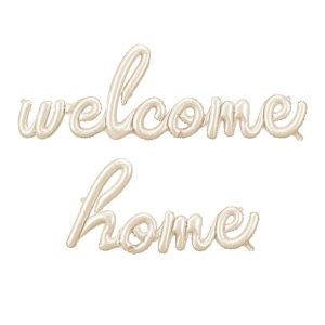 Folijski balon girlanda Welcome Home, 2.5 m